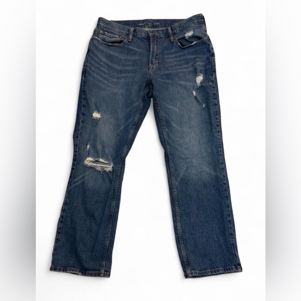 Old Navy Distressed Blue Men's Jeans